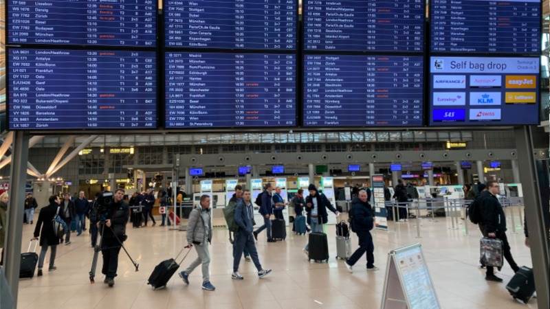 Hamburg airport halts flights amid reported threat of attack on plane