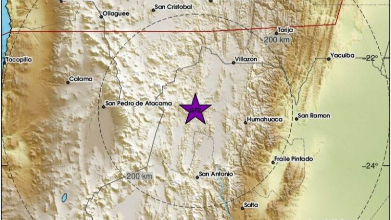 6.0-magnitude earthquake hits Argentina