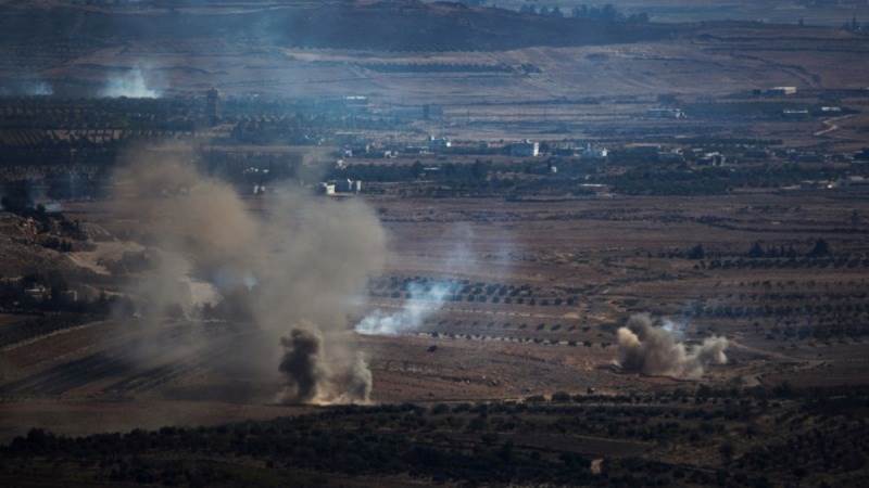 Israel responds with artillery after munitions fired from Syria