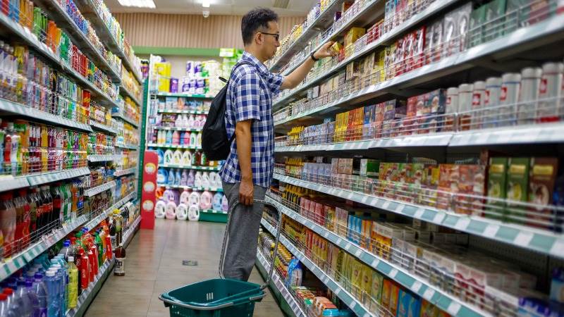 China’s inflation flat in September