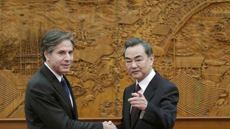 Blinken holds talks with Chinese foreign minister