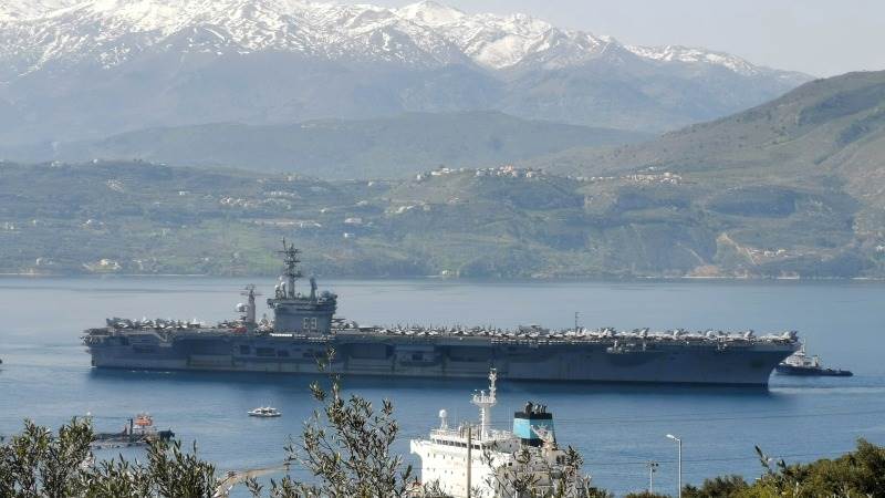 US allegedly sends another aircraft carrier to Mediterranean