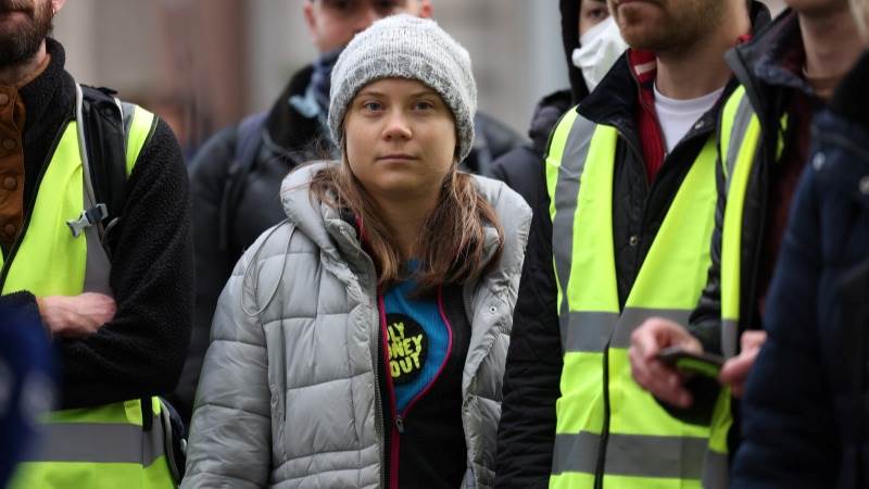 Greta Thunberg arrested at protest in London