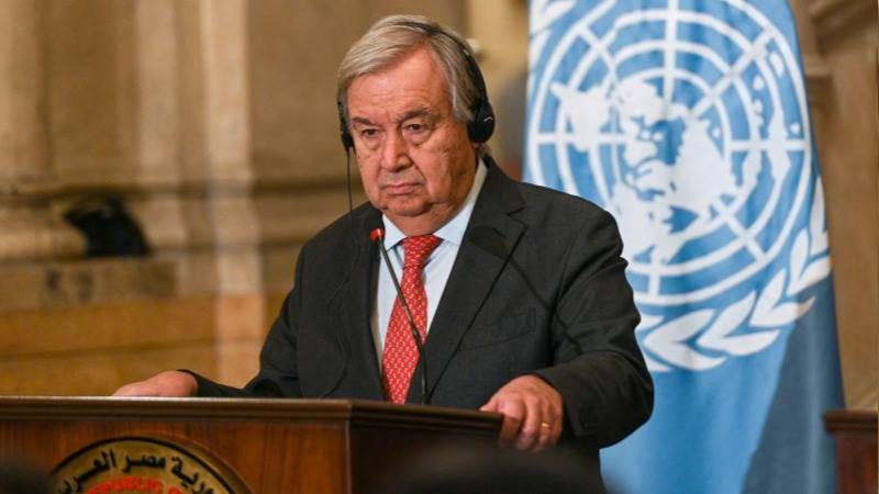 Guterres: Palestinian suffering must end