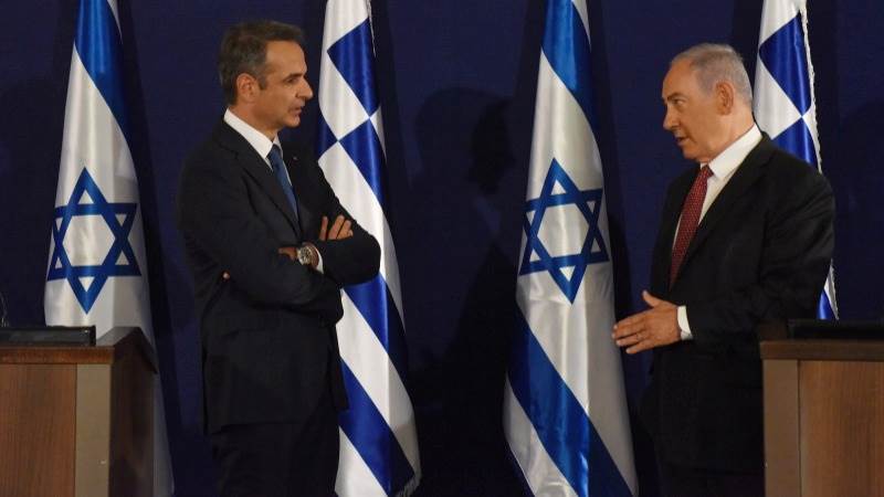 Mitsotakis, Netanyahu meet in Jerusalem