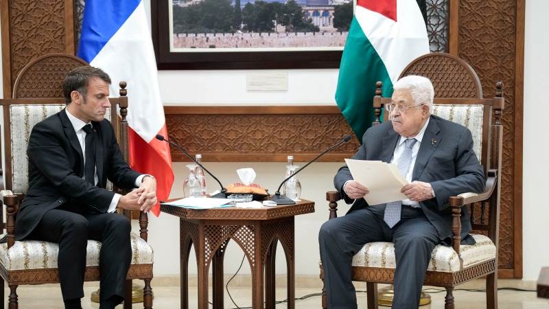 Macron: No ‘lasting peace’ without Palestinian state