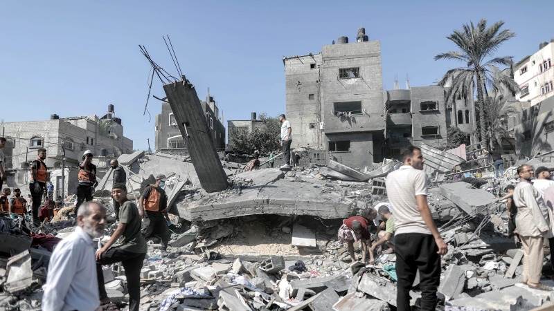 Hamas: 50 hostages killed in Israeli airstrikes