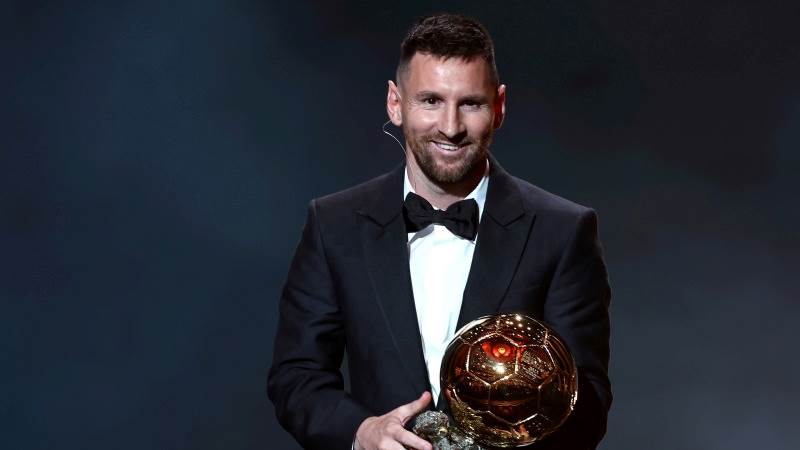 Messi wins 8th Ballon d’Or