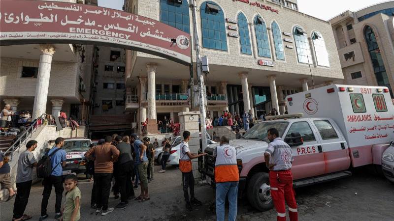 Gaza officials warn of ‘catastrophe’ in hospitals