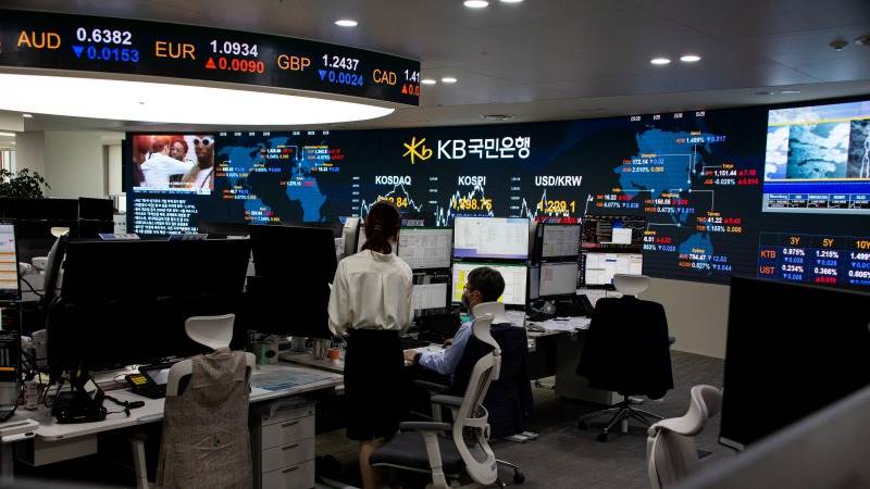 Asian markets higher, Kospi up 4% after short-selling ban