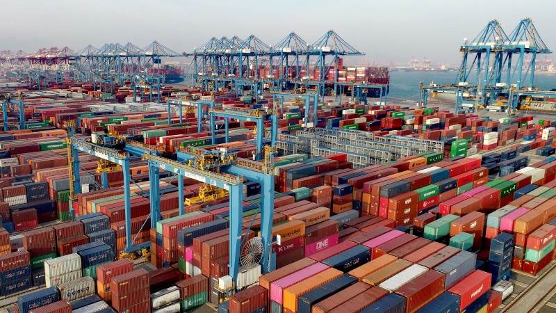 China’s trade surplus down to $56.53B in October