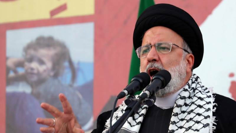 Raisi: Palestinian people’s blood is on Biden’s hands