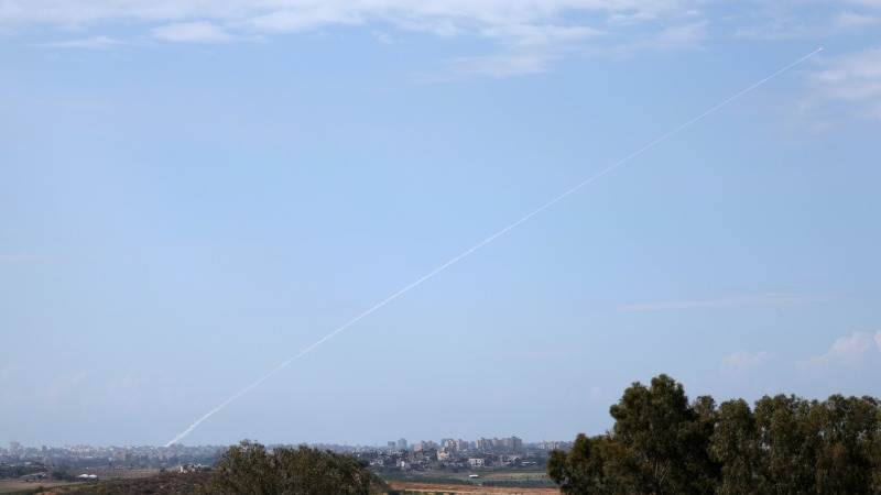 Rocket lands in southern Israeli city of Eliat