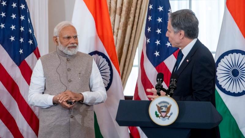 Blinken, Modi talk Middle East, Ukraine