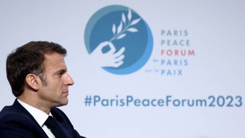 Macron urges Israel to stop bombing Gaza