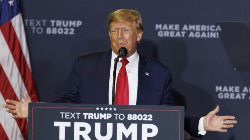 Trump promises to ‘crush crooked Biden’