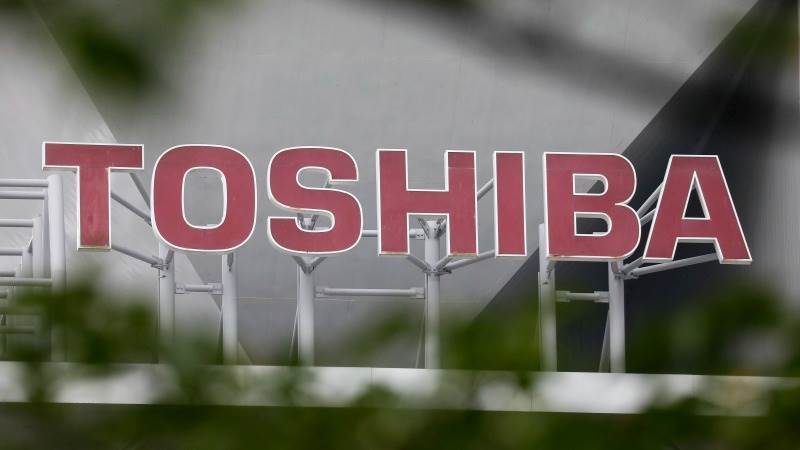 Toshiba’s Q2 net sales at ¥793.5B, down 7%