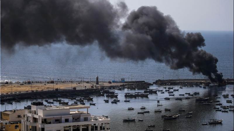 Israeli military takes control of Gaza harbor