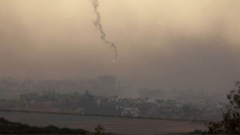 Israel reportedly hits school, communications towers in Gaza