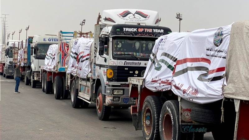 Red Crescent receives average of 42 trucks per day in Gaza