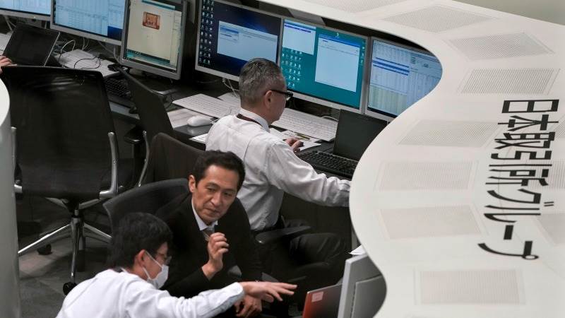 Asian markets down after Japanese data