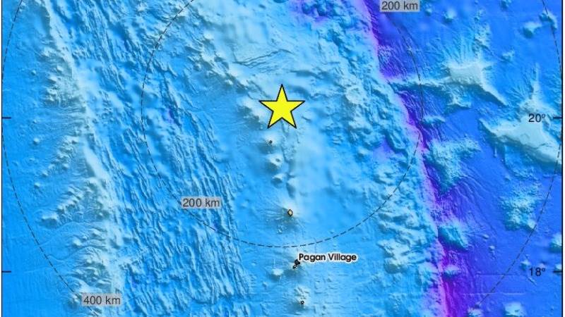 6.9-magnitude earthquake hits Northern Mariana Islands