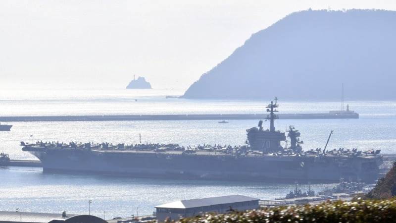 US, Japan, S. Korea hold naval drills