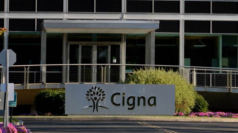 Cigna slumps over 8% on merger rumors