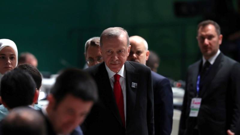 Erdogan promises to do all to hold Israel responsible for Gaza