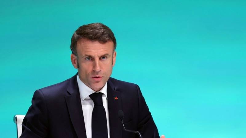 Macron calls for a lasting ceasefire in Gaza