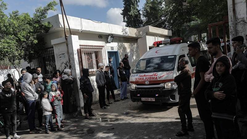 Red Crescent’s ambulance vehicles struck