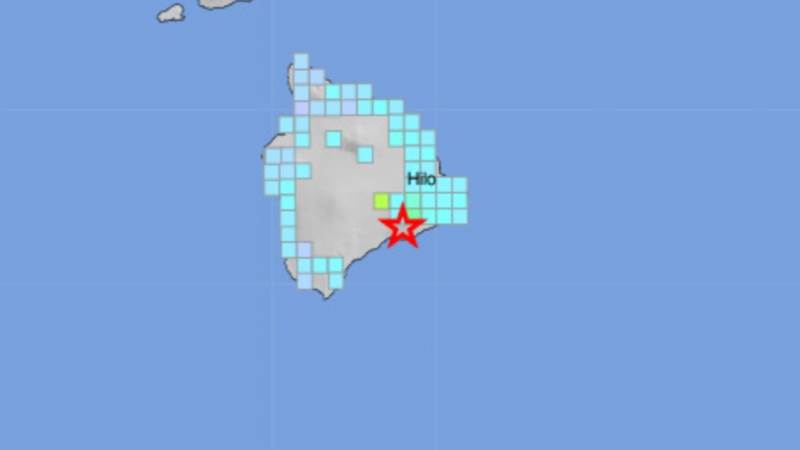 Magnitude 5.1 earthquake hits Hawaii