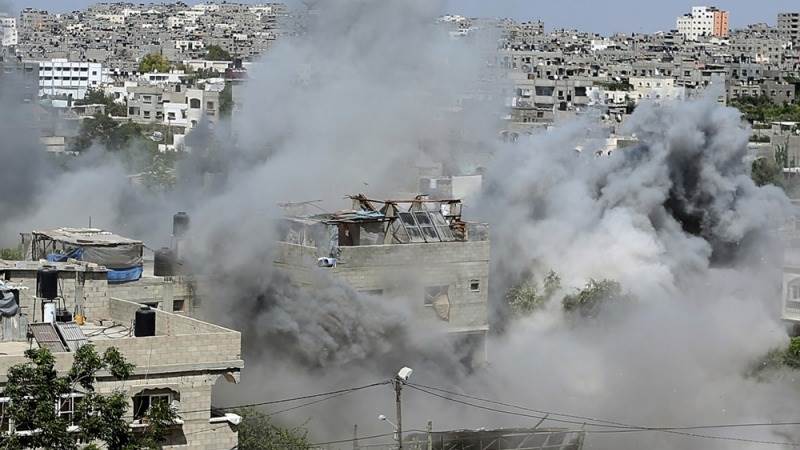 Israel hits 250 targets in Gaza Strip