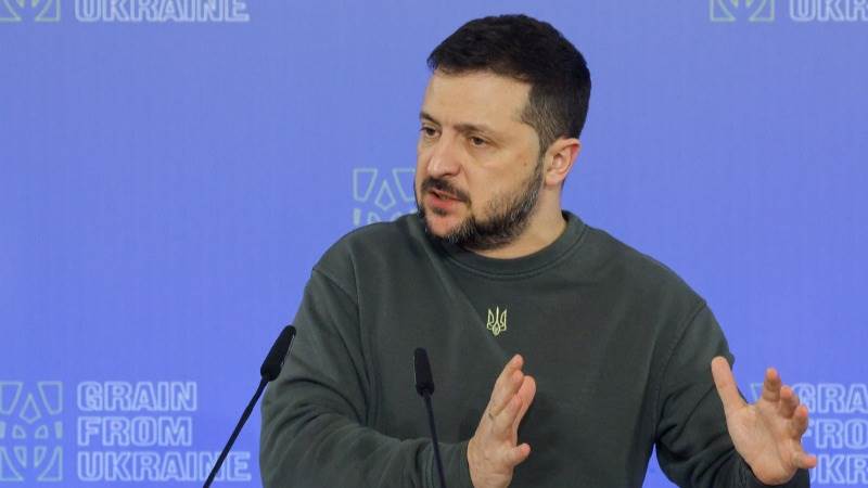 Zelensky: Ukraine seeks to help others with safety