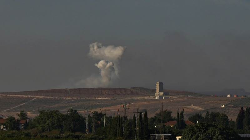 Israel reportedly hits Hezbollah sites in Lebanon