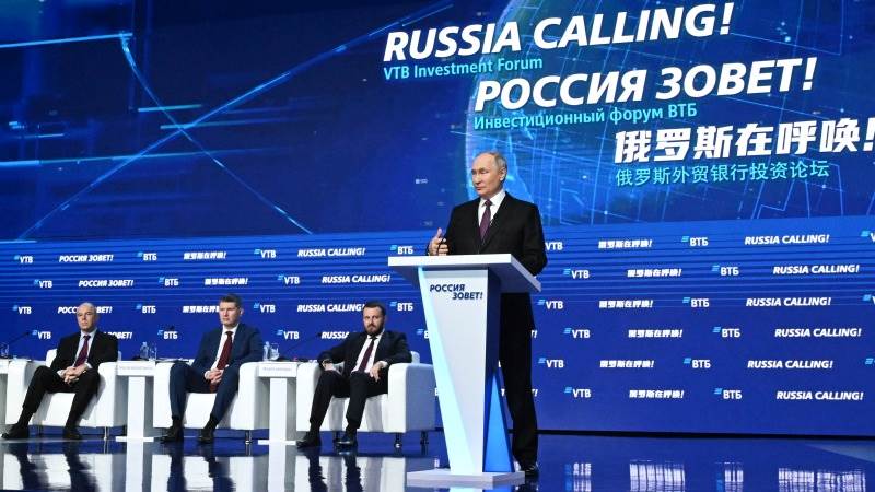 Putin on Russia’s economic landscape, China ties at VTP forum