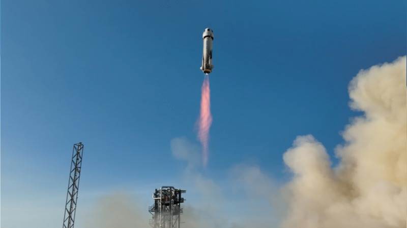 Blue Origin’s New Shepard lifts off successfully