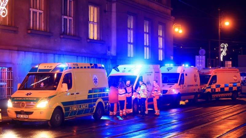 Prague shooting not terror-linked, death toll up to 15