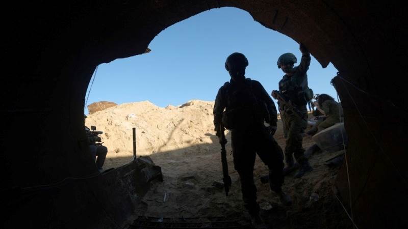 Hamas blew up tunnel in Gaza