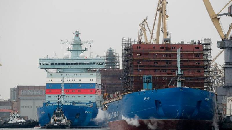 Fire breaks out on Russian nuclear powered ship