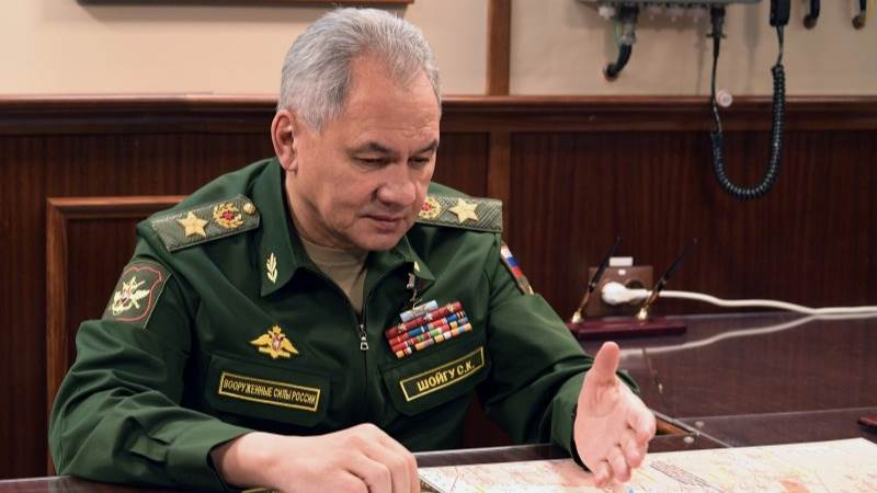 Russia’s Shoygu: Main goal for 2023 fulfilled