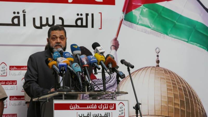 Hamas: US’ hands stained with blood of Gaza’s children