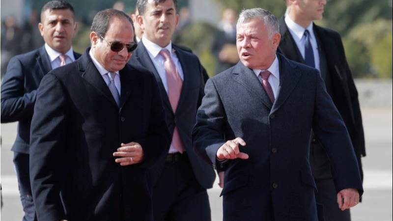 Egypt, Jordan vow protect Palestinians in Israel