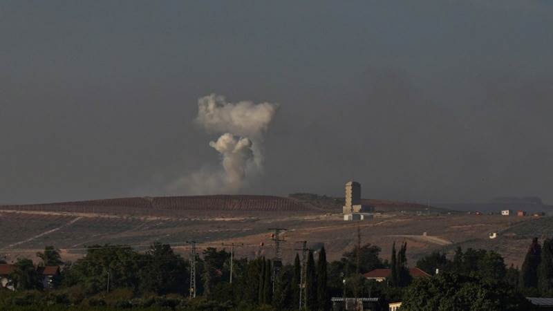 Israeli forces hit several Hezbollah military sites