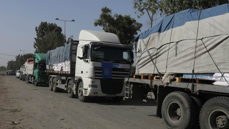 Israel says 187 aid trucks entered Gaza today