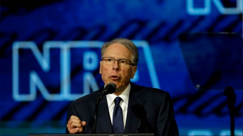 Wayne LaPierre leaves NRA after 32 years in charge