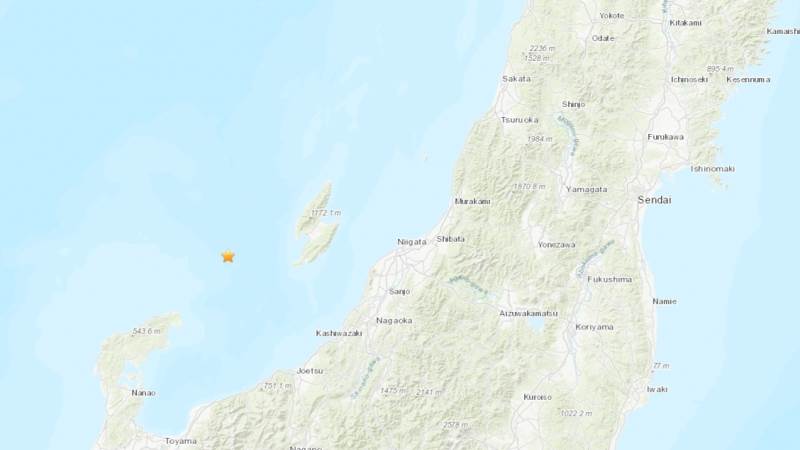 5.8-magnitude quake hits Japan