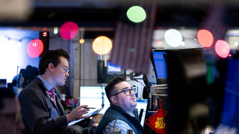 Wall Street opens mixed amid banking sector news