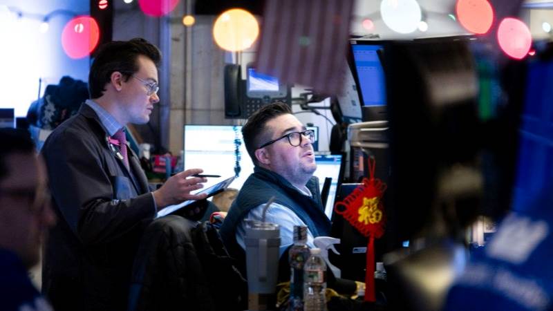 Wall Street opens lower, Dow slumps 200 points