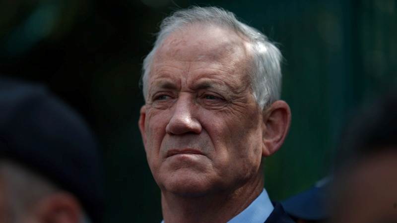 Gantz tells Lebanon not to use citizens as ‘human shields’ for Hezbollah